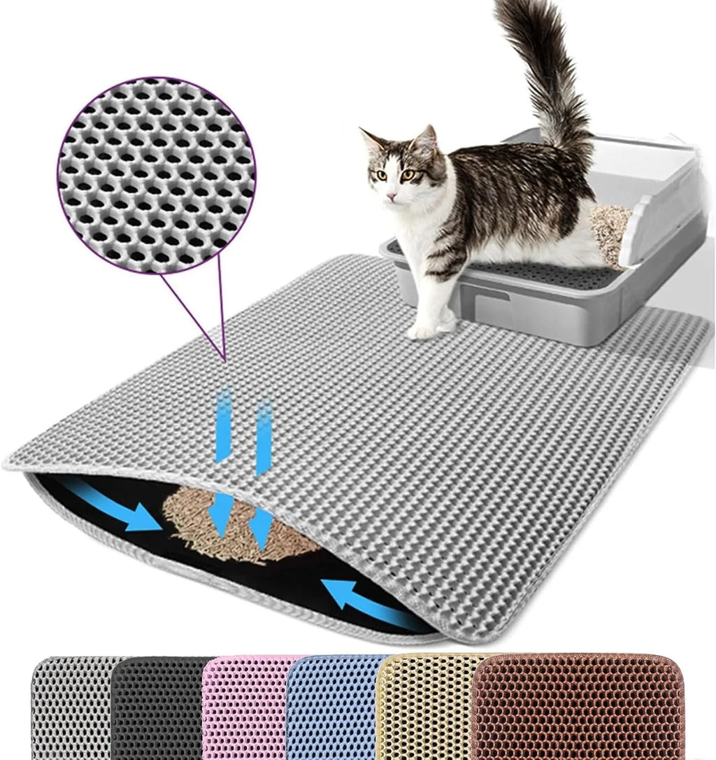 LitterLux™ Double-Layer Honeycomb Litter Mat